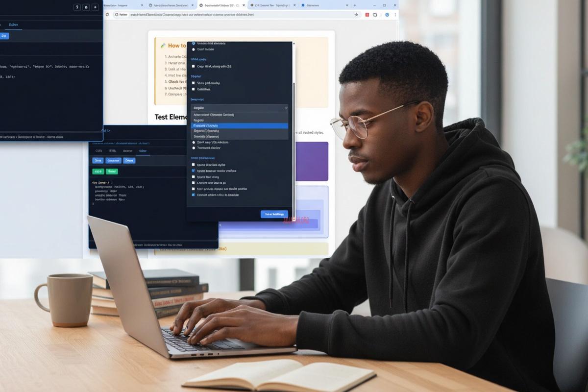 CSS Scanner Pro - Extension Chrome Gratuite pour l'Inspection CSS