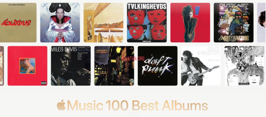 Apple Music : plongée dans les 100 meilleurs albums de tous les temps Apple Music : plongée dans les 100 meilleurs albums de tous les temps